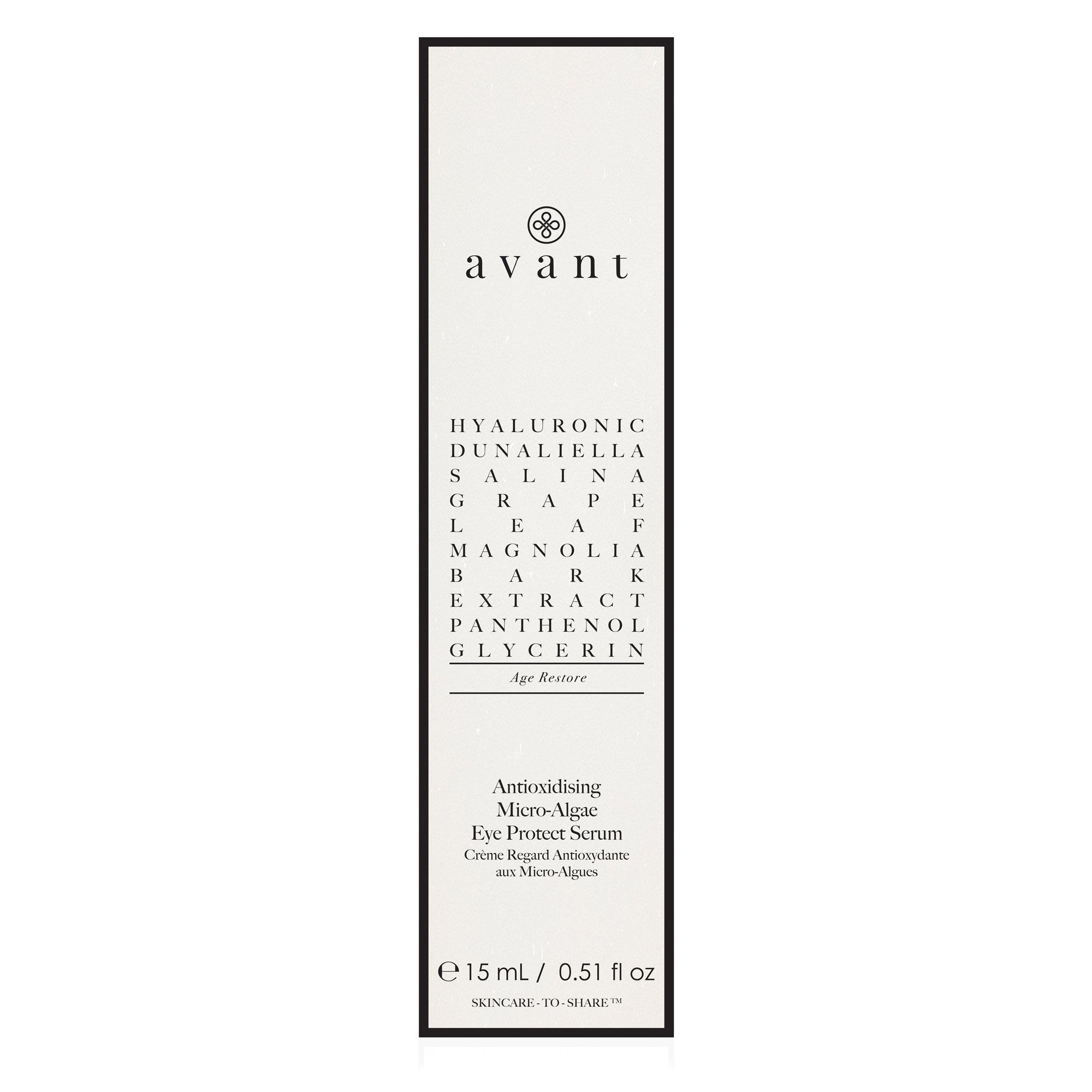 Antioxidising Micro-Algae Eye Protect Serum