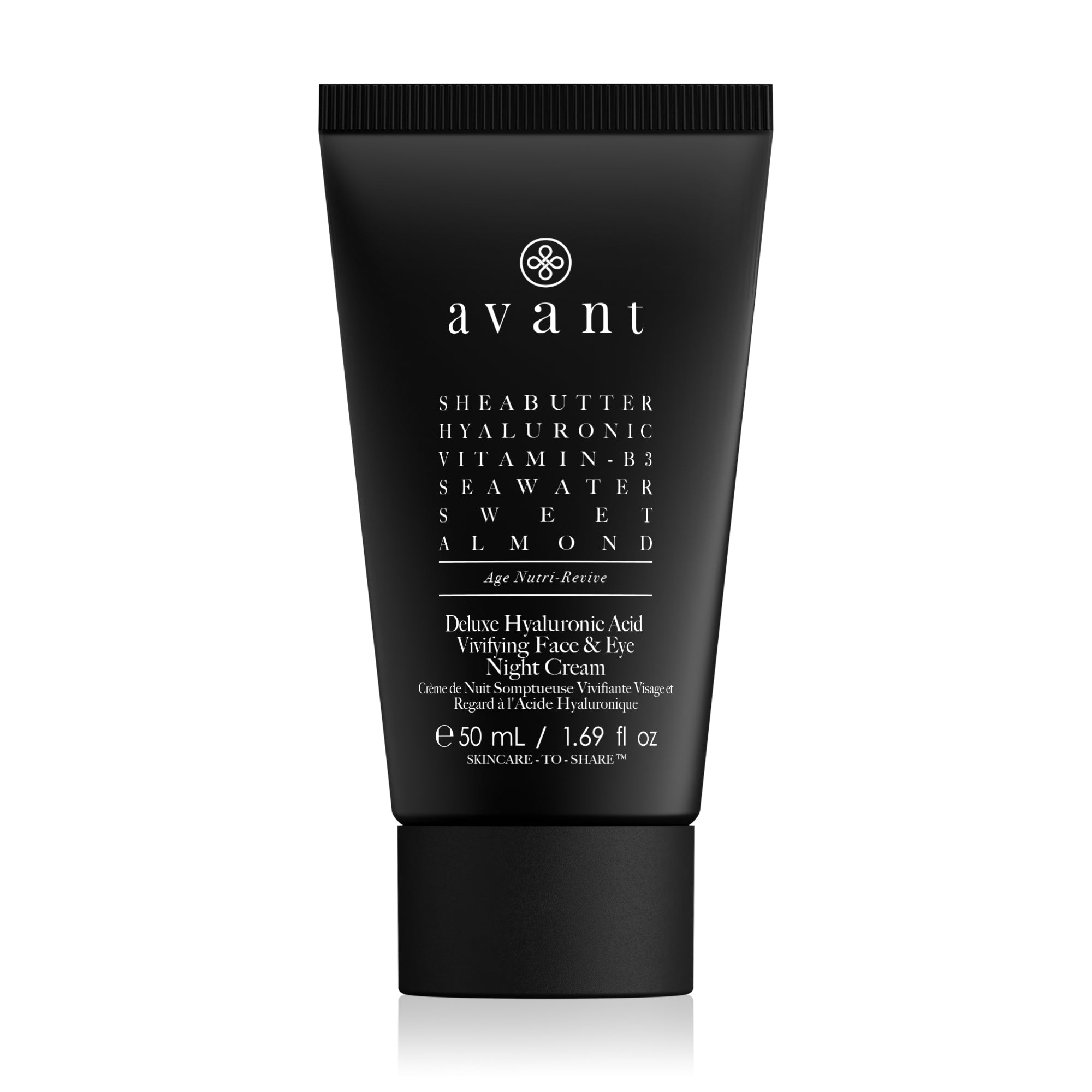 Deluxe Hyaluronic Acid Vivifying Face & Eye Night Cream Travel Pack