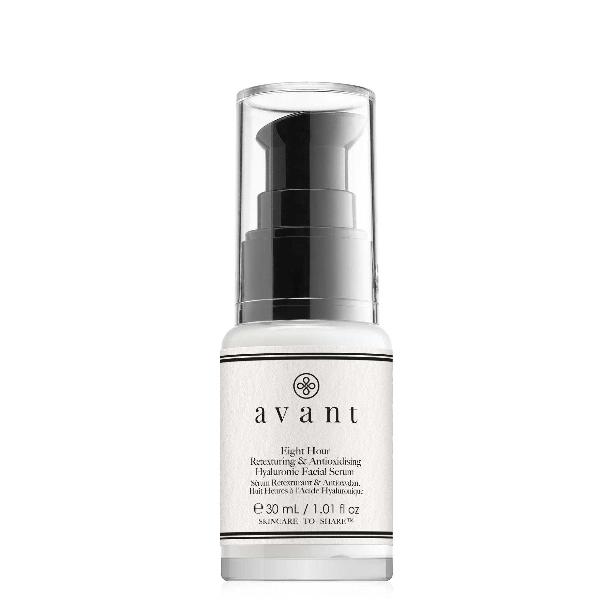 Eight Hour Retexturing & Anti-Oxidising Hyaluronic Facial Serum