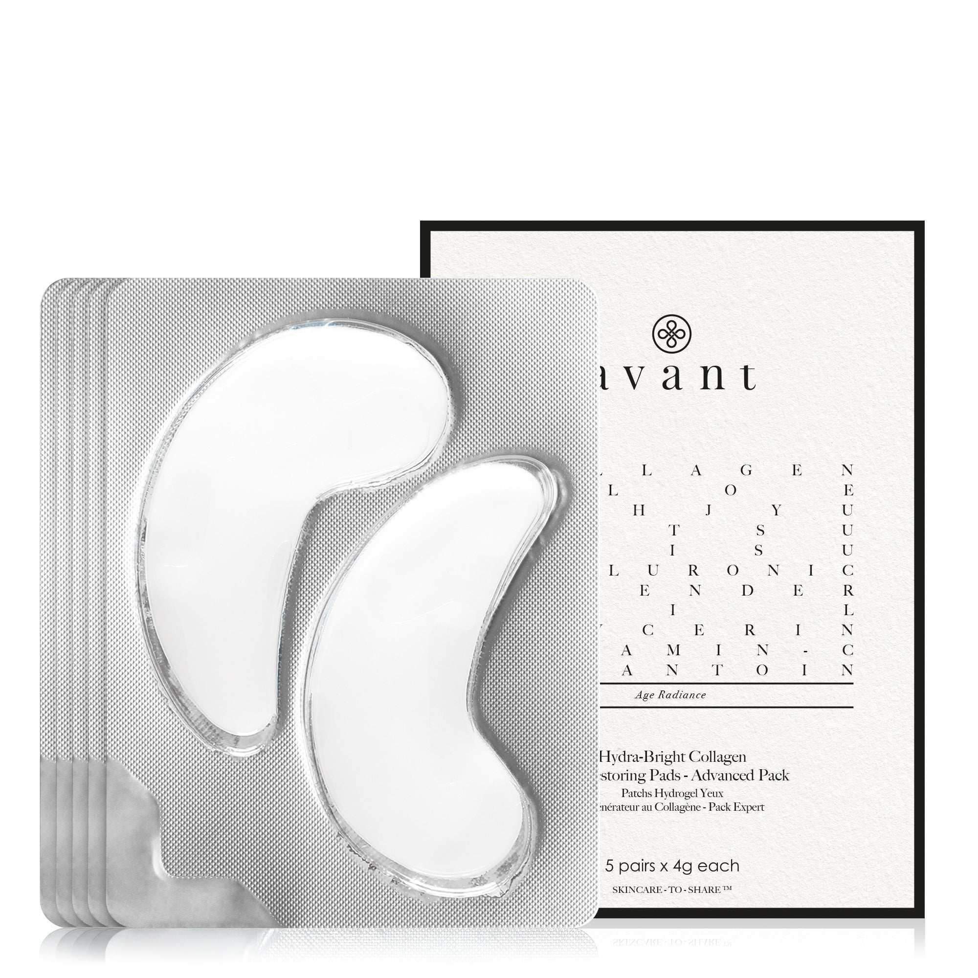 Hydra-Bright Collagen Eye Restoring Pads Advanced Pack