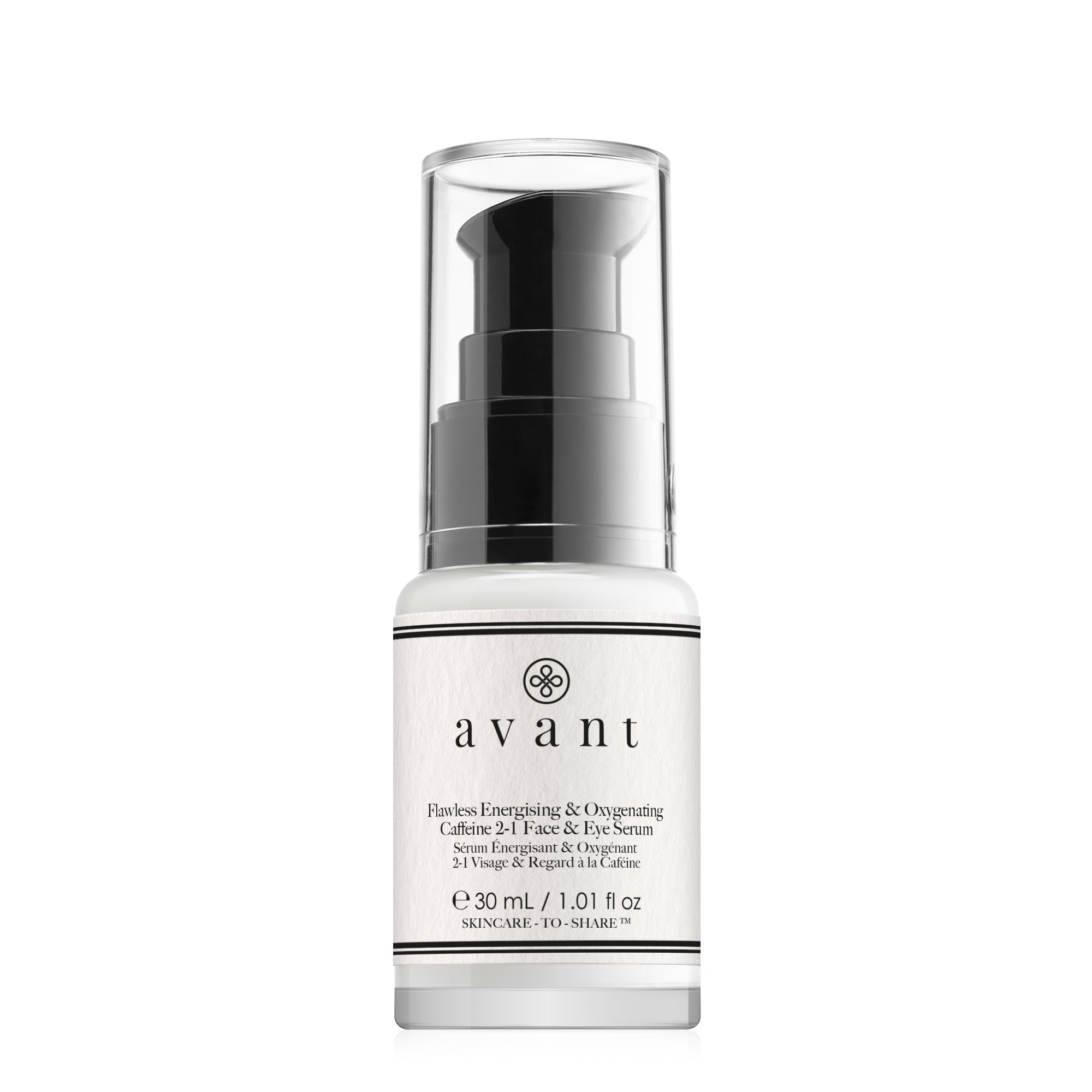 Flawless Energising & Oxygenating Caffeine 2-1 Face & Eye Serum