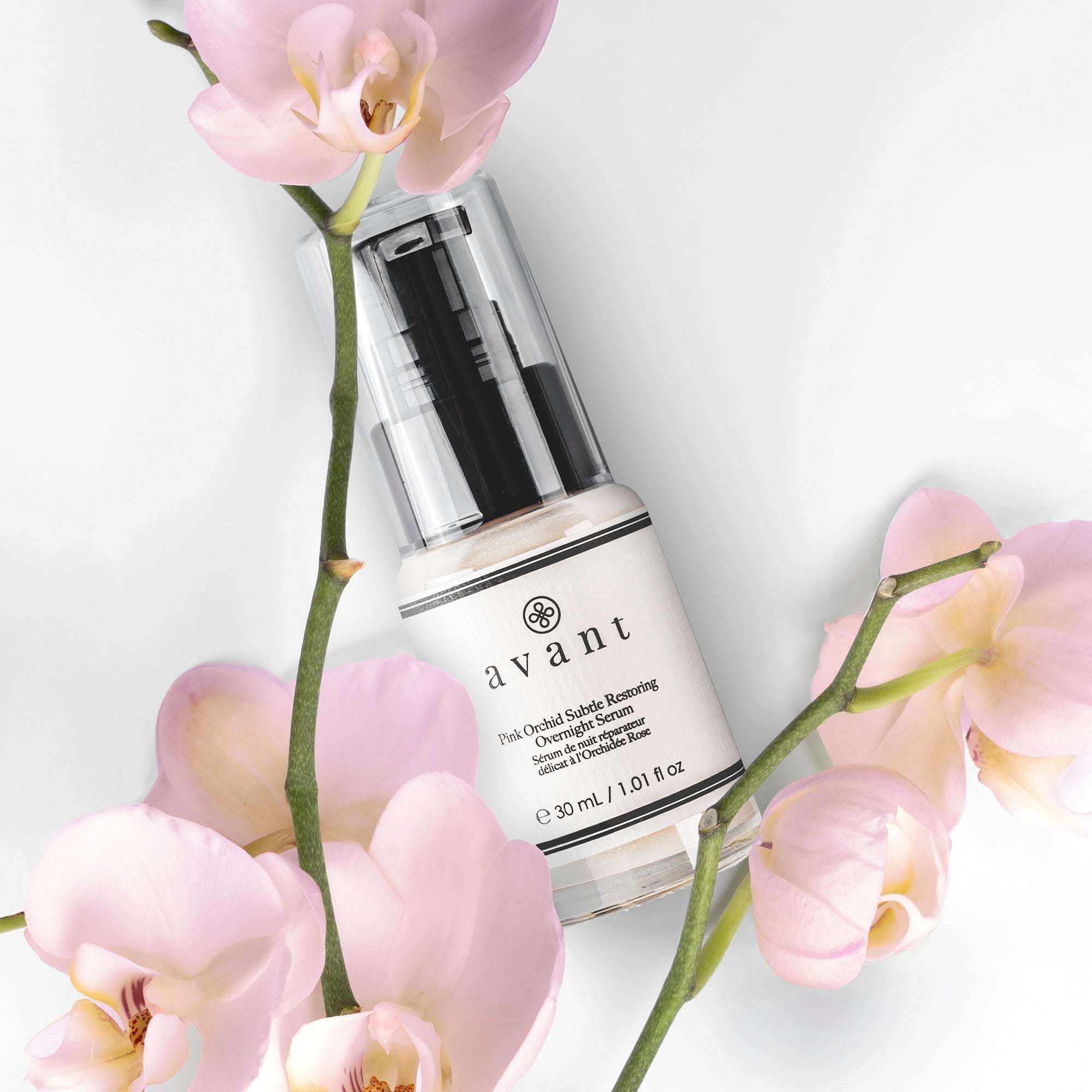 Pink Orchid Subtle Restoring Overnight Serum