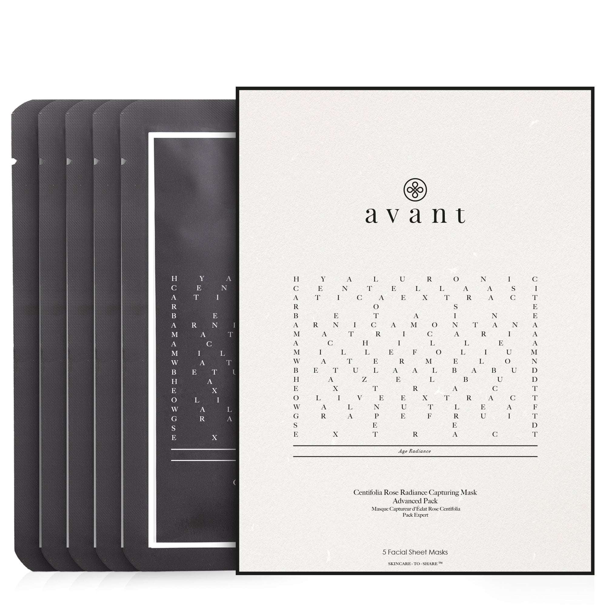 Centifolia Rose Radiance Capturing Mask Advanced Pack