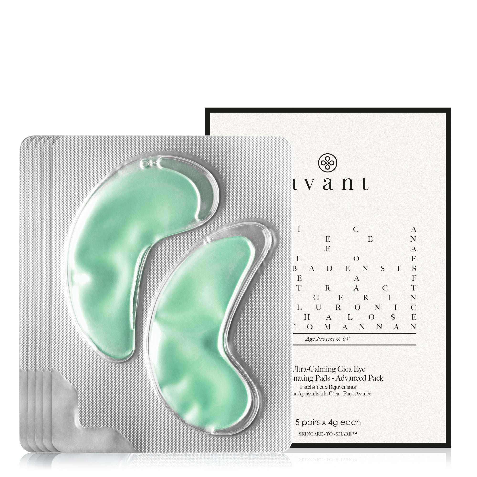 Ultra-Calming Cica Eye Rejuvenating Pads Advanced Pack