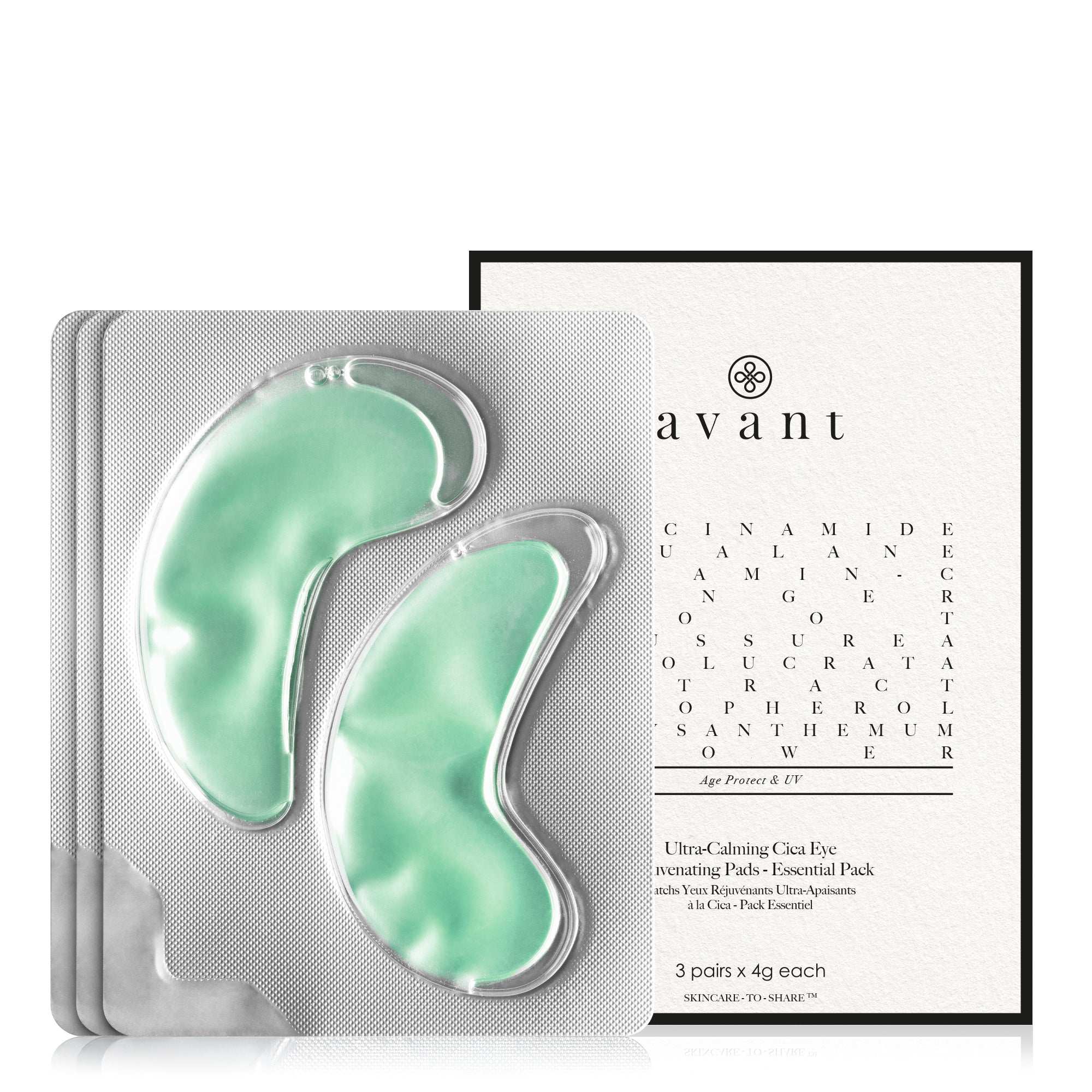 Ultra-Calming Cica Eye Rejuvenating Pads Essential Pack