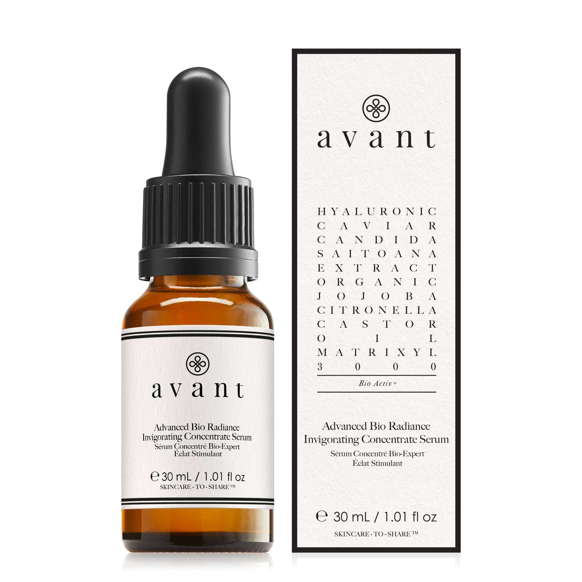 Siero Concentrato Bio Azione Avanzata Rinvigorente e Illuminante