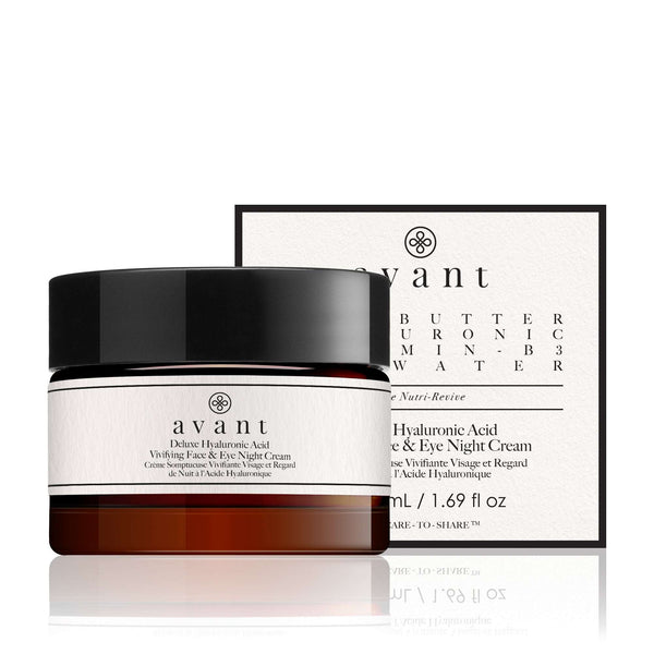 Deluxe Hyaluronic Acid Vivifying Face & Eye Night Cream