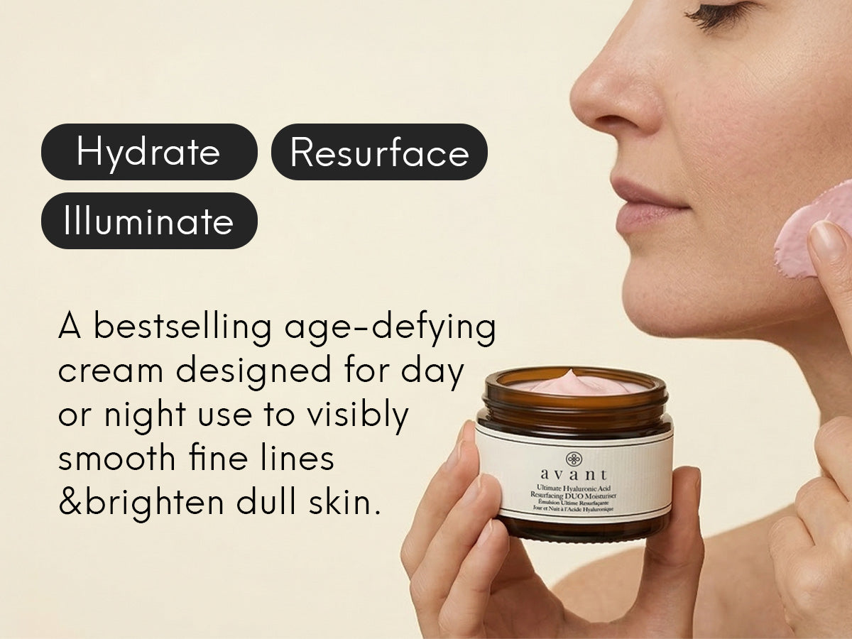Avant Skincare | Ultimate Hyaluronic Acid Resurfacing DUO Moisturiser