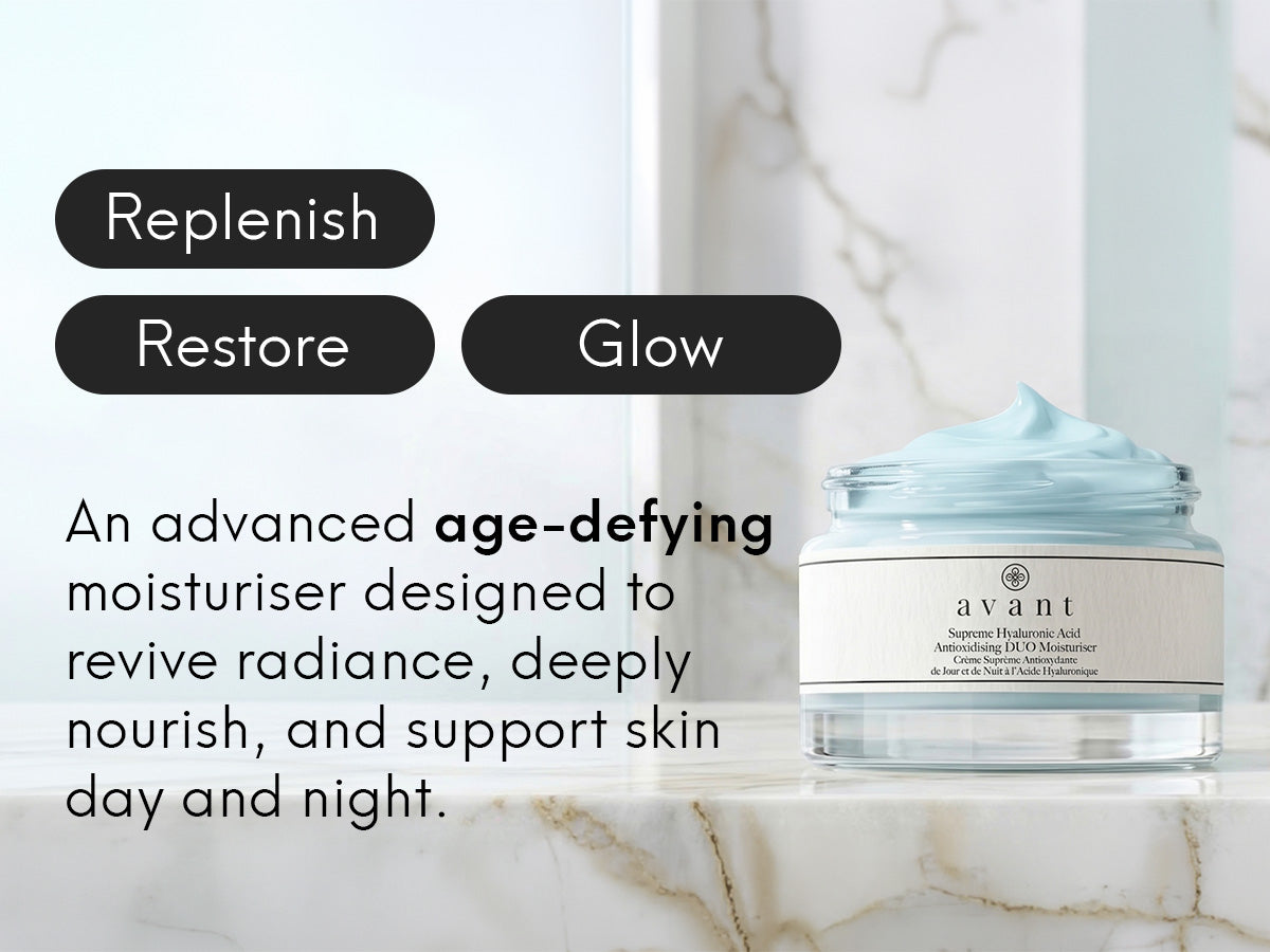 Avant Skincare | Supreme Hyaluronic Acid Anti-oxidising DUO