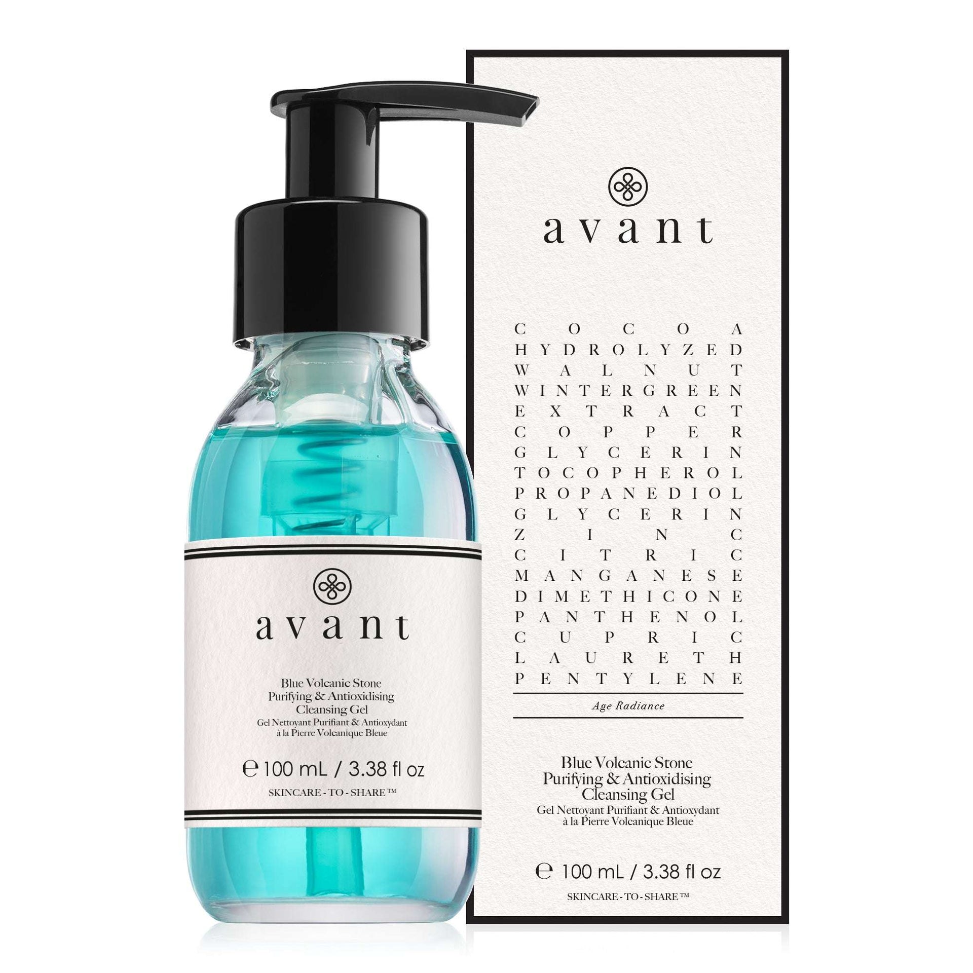 Volcanic Stone Purifying & Antioxidising Cleansing Gel