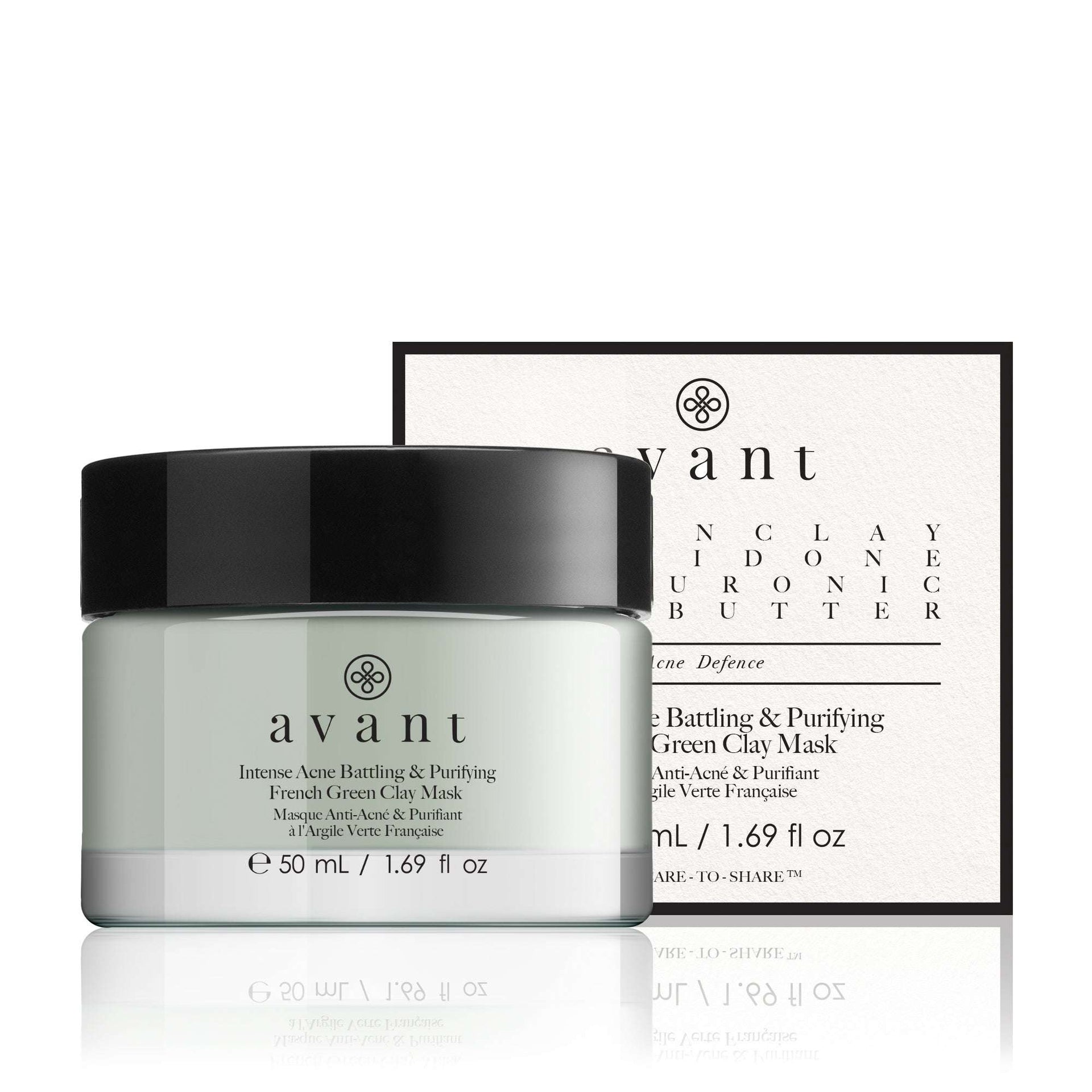 Intense Acne Battling & Purifying French Clay Mask