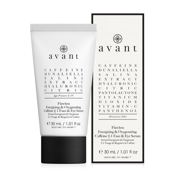 Flawless Energising & Oxygenating Caffeine 2-1 Face & Eye Serum