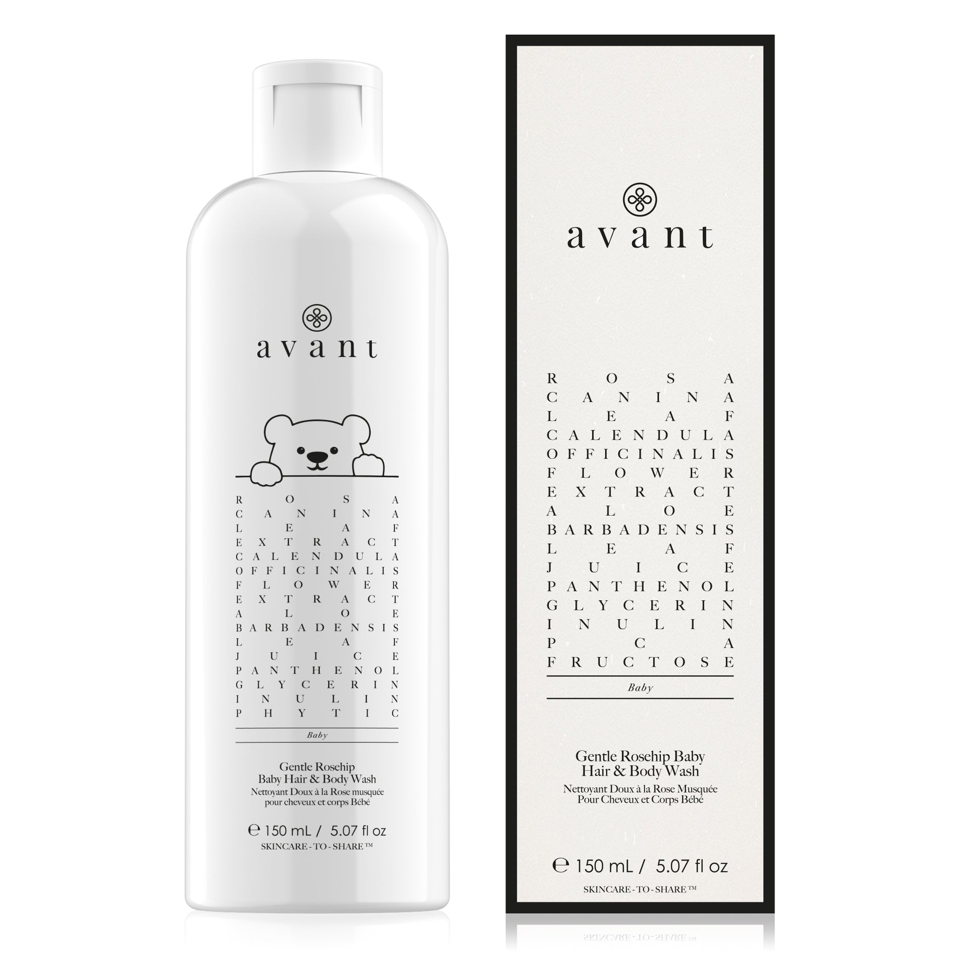 Gentle Rosehip Hair & Body Wash