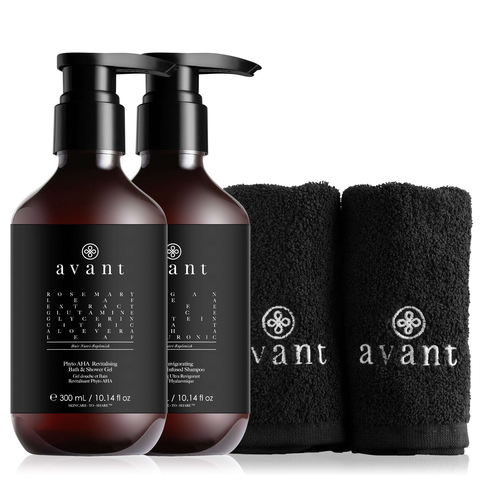 Set Wellness Bath & Hair Care Routine (3 pcs)
