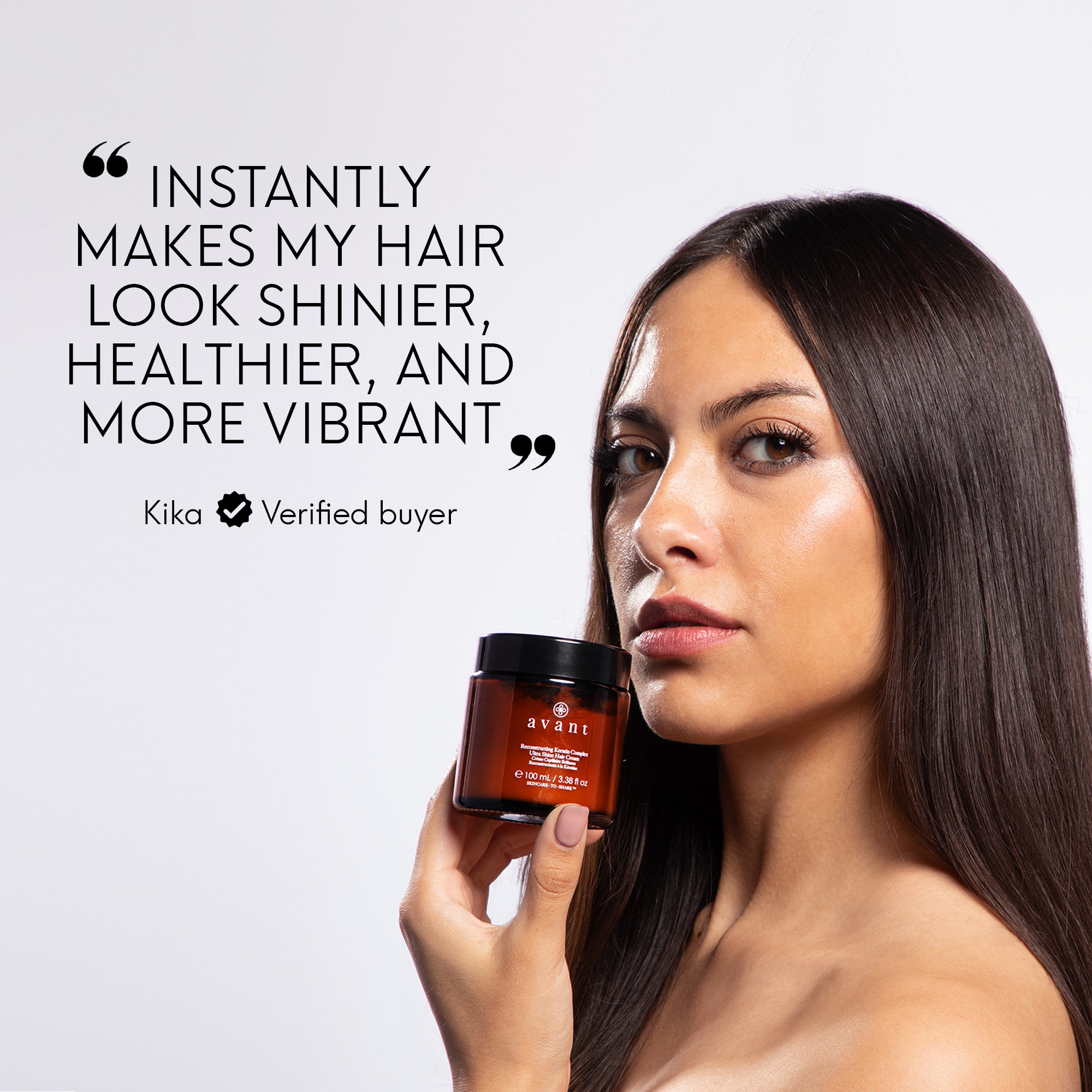 Avant Skincare | Reconstructing Keratin Complex Ultra Shine Hair Cream