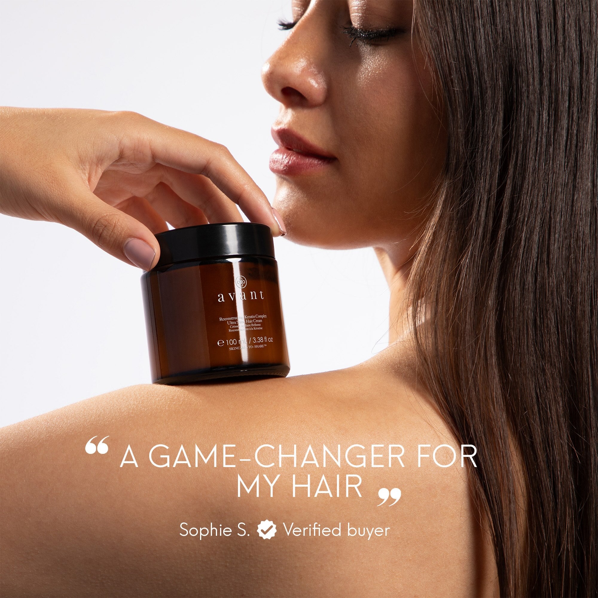 Vitalcare Colour Shine Creme – Ohne Ammoniak, Mit Keratin, Nr. 4 Kastanie